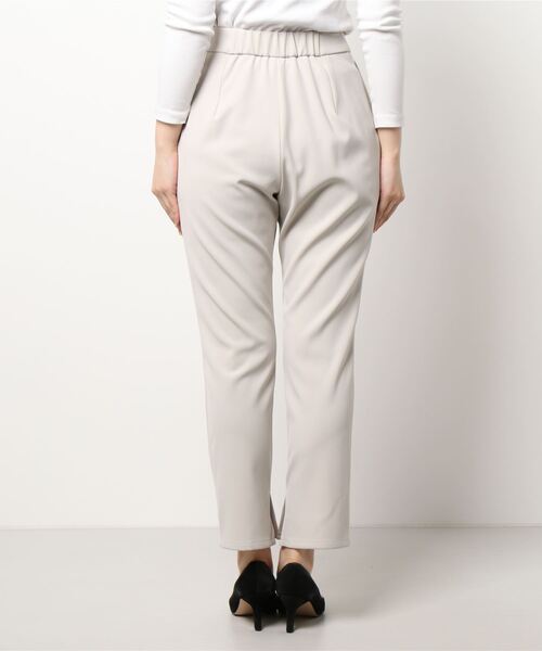 IENA（イエナ）の「ダブルクロスイージーパンツ◆（その他パンツ・レディース・ブラック/オートミール・40/38/36/34）」の6枚目の写真