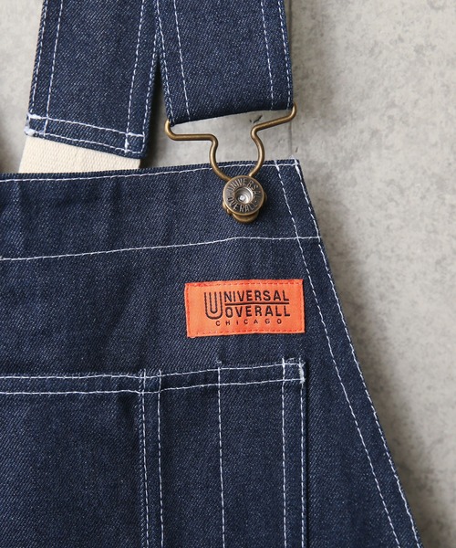 WAIPER.inc（ワイパーインク）の「UNIVERSAL OVERALL×L.L.WOOD エプロン付き ローバックオーバーオール【U2111804RS】（サロペット/オーバーオール・メンズ・ノンウォッシュ・M/L/XL）」の8枚目の写真