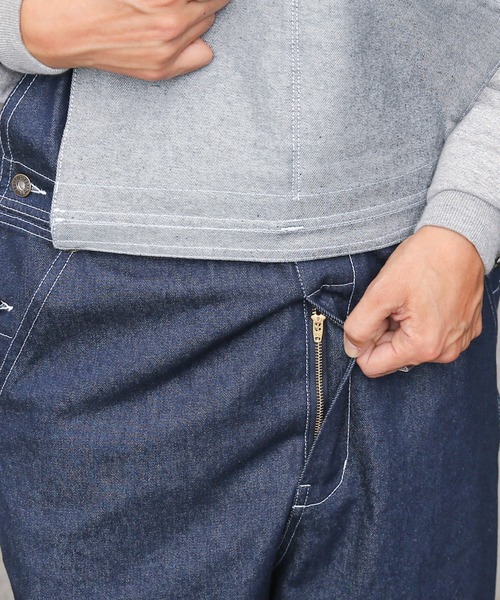 WAIPER.inc（ワイパーインク）の「UNIVERSAL OVERALL×L.L.WOOD エプロン付き ローバックオーバーオール【U2111804RS】（サロペット/オーバーオール・メンズ・ノンウォッシュ・M/L/XL）」の20枚目の写真