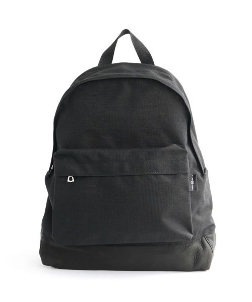 ARTS & CRAFTS(アーツアンドクラフト)の「DURABLE NYLON LEATHER BOTTOM DAYPACK /レザーボトムデイパック(バックパック/リュック・レディース・オリーブ/ブラック/ブラウン・FREE)」の2枚目の写真