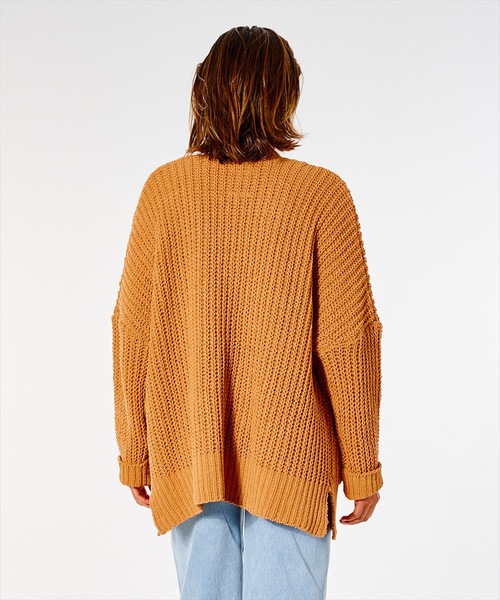 rip curl(リップカール)の「【RIPCURL / リップカール】SAFARI SUN CARDI レディースカーディガン(カーディガン/ボレロ・レディース・サンドベージュ/キャメル・LARGE/MEDIUM/SMALL)」の7枚目の写真