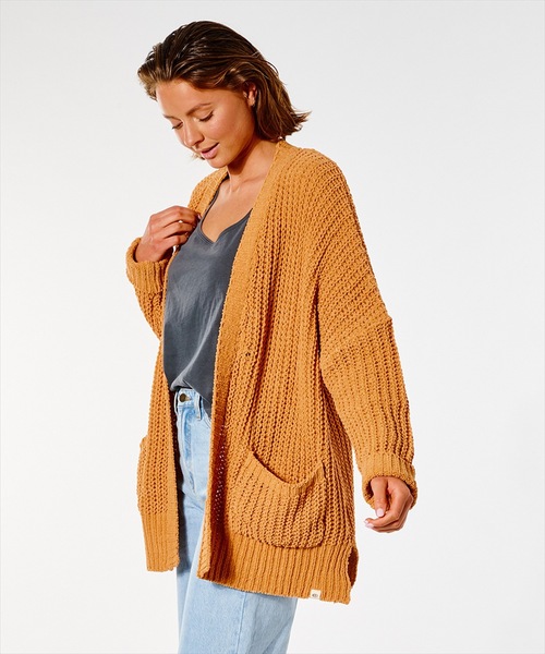 rip curl(リップカール)の「【RIPCURL / リップカール】SAFARI SUN CARDI レディースカーディガン(カーディガン/ボレロ・レディース・サンドベージュ/キャメル・LARGE/MEDIUM/SMALL)」の8枚目の写真