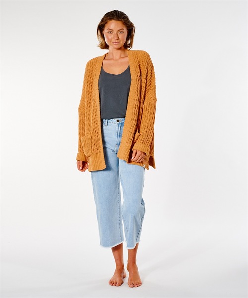 rip curl(リップカール)の「【RIPCURL / リップカール】SAFARI SUN CARDI レディースカーディガン(カーディガン/ボレロ・レディース・サンドベージュ/キャメル・LARGE/MEDIUM/SMALL)」の9枚目の写真