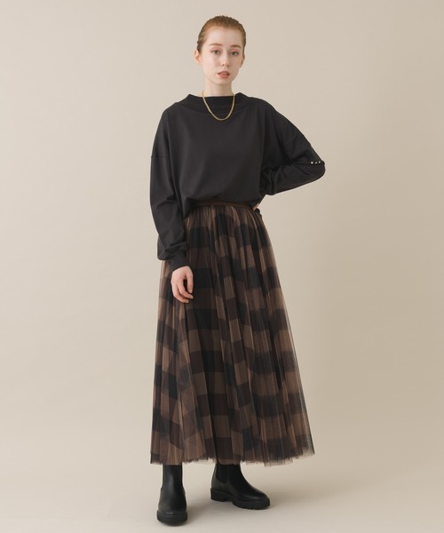 Paradise Picnic（パラダイスピクニック）の「サイドゴアブーツ（ブーツ・レディース・ブラック/ベージュ・MEDIUM/LARGE）」の20枚目の写真