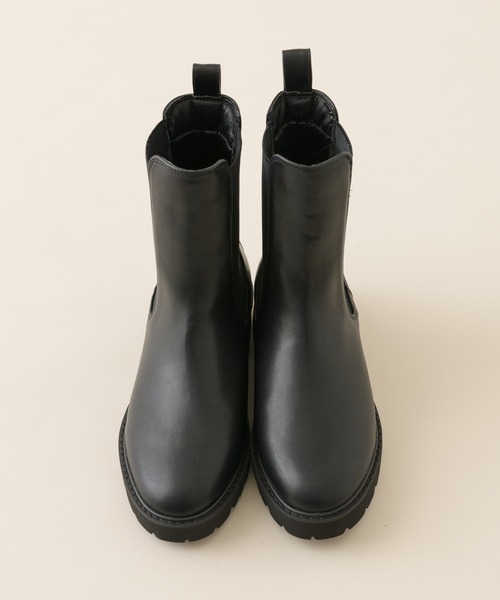 Paradise Picnic（パラダイスピクニック）の「サイドゴアブーツ（ブーツ・レディース・ブラック/ベージュ・MEDIUM/LARGE）」の14枚目の写真