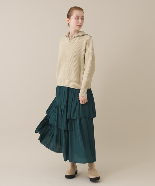 Paradise Picnic（パラダイスピクニック）の「サイドゴアブーツ（ブーツ・レディース・ブラック/ベージュ・MEDIUM/LARGE）」の4枚目の写真