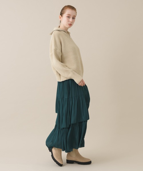 Paradise Picnic（パラダイスピクニック）の「サイドゴアブーツ（ブーツ・レディース・ブラック/ベージュ・MEDIUM/LARGE）」の21枚目の写真