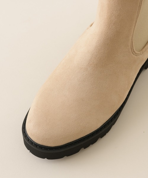 Paradise Picnic（パラダイスピクニック）の「サイドゴアブーツ（ブーツ・レディース・ブラック/ベージュ・MEDIUM/LARGE）」の10枚目の写真