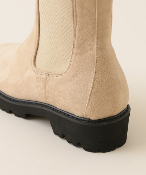 Paradise Picnic（パラダイスピクニック）の「サイドゴアブーツ（ブーツ・レディース・ブラック/ベージュ・MEDIUM/LARGE）」の16枚目の写真