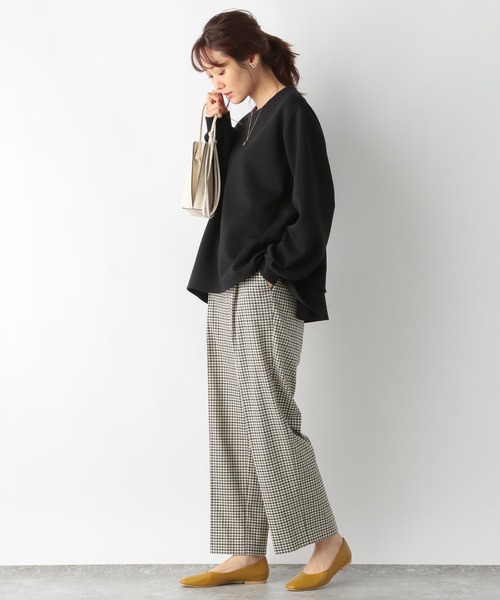 GLOBAL WORK(グローバルワーク)の「アッタカウツクシストレートガラ/215867(その他パンツ・レディース・ダークブラウン/ネイビー/ライトベージュ/ホワイト系その他3・SMALL/MEDIUM/LARGE/X-SMALL)」の11枚目の写真