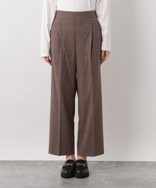 GLOBAL WORK(グローバルワーク)の「アッタカウツクシストレートガラ/215867(その他パンツ・レディース・ダークブラウン/ネイビー/ライトベージュ/ホワイト系その他3・SMALL/MEDIUM/LARGE/X-SMALL)」の9枚目の写真