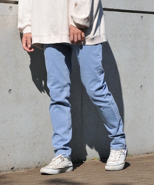 ZIP FIVE(ジップファイブ)の「【ZIP FIVE】ストレッチデニムスキニーパンツ(デニムパンツ・メンズ・ブラック/ネイビー/サックスブルー/ブルー・SMALL/MEDIUM/LARGE/X-LARGE)」の4枚目の写真