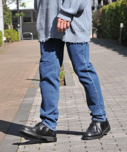 ZIP FIVE(ジップファイブ)の「【ZIP FIVE】ストレッチデニムスキニーパンツ(デニムパンツ・メンズ・ブラック/ネイビー/サックスブルー/ブルー・SMALL/MEDIUM/LARGE/X-LARGE)」の1枚目の写真