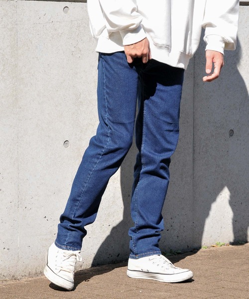 ZIP FIVE(ジップファイブ)の「【ZIP FIVE】ストレッチデニムスキニーパンツ(デニムパンツ・メンズ・ブラック/ネイビー/サックスブルー/ブルー・SMALL/MEDIUM/LARGE/X-LARGE)」の12枚目の写真