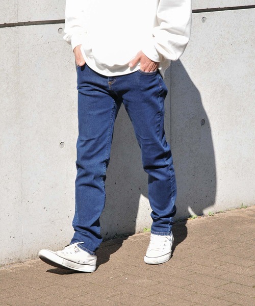 ZIP FIVE(ジップファイブ)の「【ZIP FIVE】ストレッチデニムスキニーパンツ(デニムパンツ・メンズ・ブラック/ネイビー/サックスブルー/ブルー・SMALL/MEDIUM/LARGE/X-LARGE)」の5枚目の写真