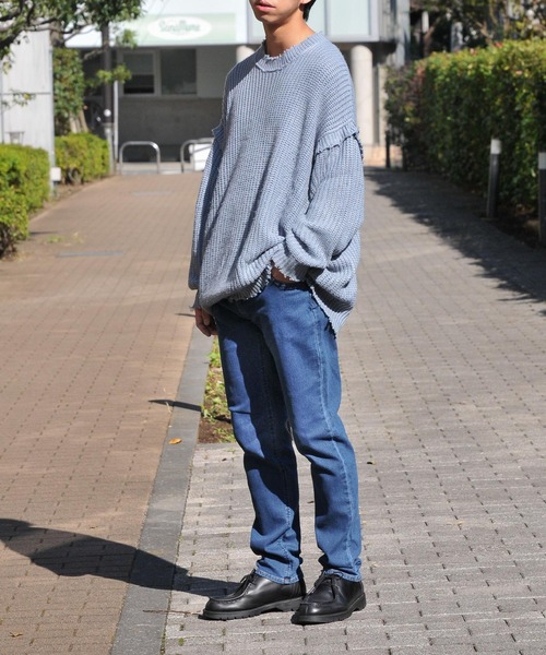 ZIP FIVE(ジップファイブ)の「【ZIP FIVE】ストレッチデニムスキニーパンツ(デニムパンツ・メンズ・ブラック/ネイビー/サックスブルー/ブルー・SMALL/MEDIUM/LARGE/X-LARGE)」の10枚目の写真