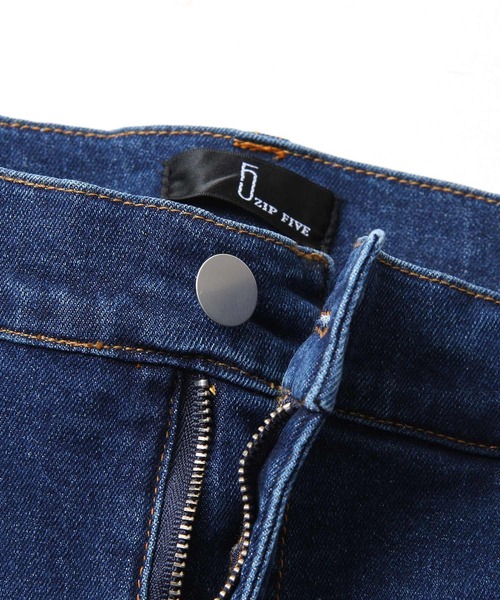ZIP FIVE(ジップファイブ)の「【ZIP FIVE】ストレッチデニムスキニーパンツ(デニムパンツ・メンズ・ブラック/ネイビー/サックスブルー/ブルー・SMALL/MEDIUM/LARGE/X-LARGE)」の21枚目の写真