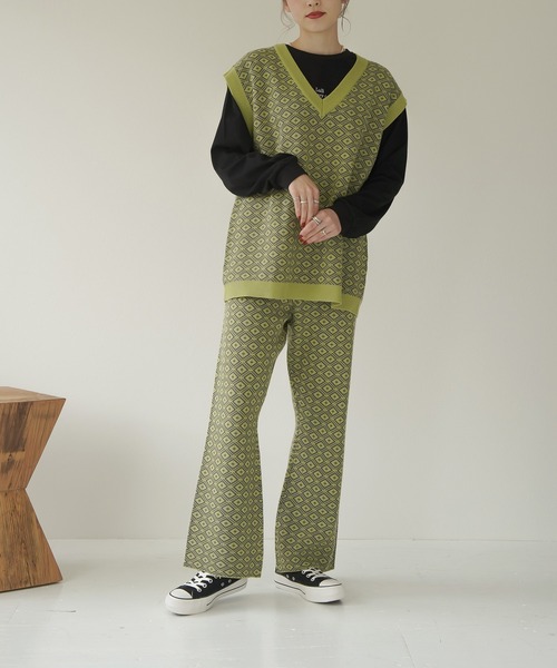 Lull（ルル）の「【Lull / ルル】Lullロゴ刺繍ロンT（Tシャツ/カットソー・レディース・ホワイト/ブラック・ONESIZE）」の18枚目の写真