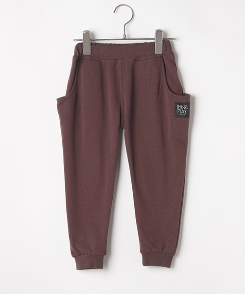 b・ROOM（ビールーム）の「【もこもこ】裏シャギーサルエルカットパンツ【PTPR】（その他パンツ・キッズ・チャコール/ブルーグリーン/モカ・100cm/150cm/140cm/130cm/110cm/120cm）」の3枚目の写真