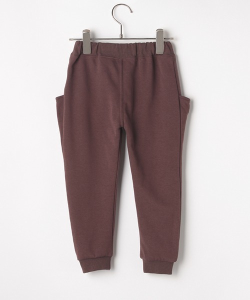 b・ROOM（ビールーム）の「【もこもこ】裏シャギーサルエルカットパンツ【PTPR】（その他パンツ・キッズ・チャコール/ブルーグリーン/モカ・100cm/150cm/140cm/130cm/110cm/120cm）」の5枚目の写真