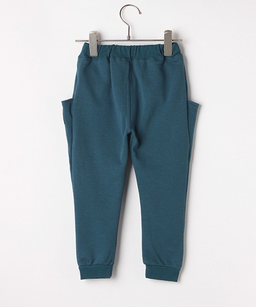 b・ROOM（ビールーム）の「【もこもこ】裏シャギーサルエルカットパンツ【PTPR】（その他パンツ・キッズ・チャコール/ブルーグリーン/モカ・100cm/150cm/140cm/130cm/110cm/120cm）」の6枚目の写真