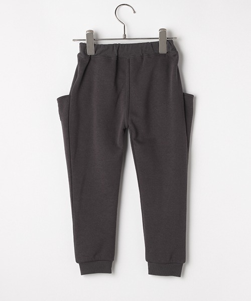 b・ROOM（ビールーム）の「【もこもこ】裏シャギーサルエルカットパンツ【PTPR】（その他パンツ・キッズ・チャコール/ブルーグリーン/モカ・100cm/150cm/140cm/130cm/110cm/120cm）」の7枚目の写真