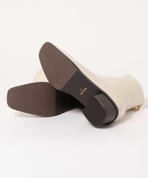 RETRO GIRL(レトロガール)の「スクエアトゥブーツ(ブーツ・レディース・オフホワイト/キャメル/ブラック・L/M)」の10枚目の写真