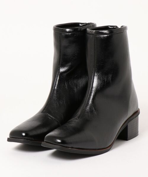 RETRO GIRL(レトロガール)の「スクエアトゥブーツ(ブーツ・レディース・オフホワイト/キャメル/ブラック・L/M)」の8枚目の写真