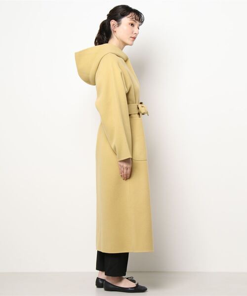 IENA LA BOUCLE（イエナラブークル）の「IENA LA BOUCLE ダブルフェイスフードコート◆（その他アウター・レディース・イエロー・38）」の11枚目の写真