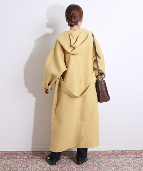 IENA LA BOUCLE（イエナラブークル）の「IENA LA BOUCLE ダブルフェイスフードコート◆（その他アウター・レディース・イエロー・38）」の20枚目の写真