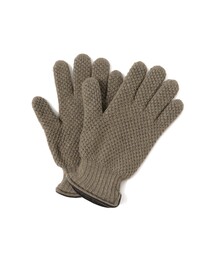 ALPO（アルポ）の「ALPO / カシミヤ ライニング ニット グローブ（手袋）」