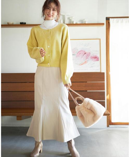 INGNI(イング)の「ファー巾着ショルダー(トートバッグ・レディース・ベージュ/ピンク/アイボリー・ONE SIZE)」の10枚目の写真