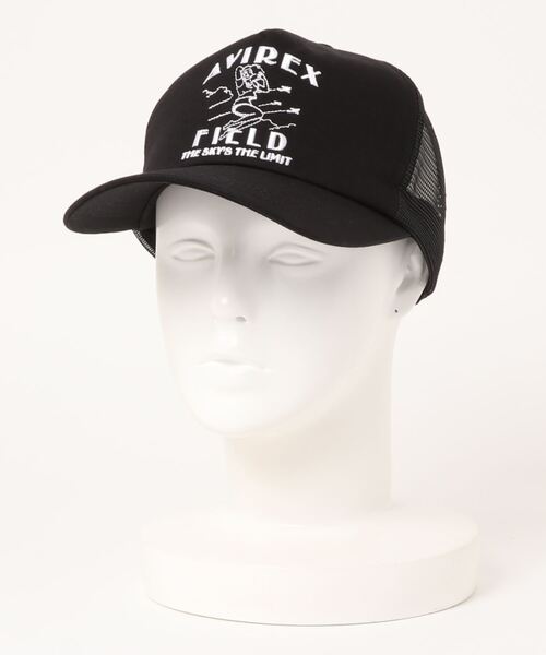 AVIREX(アヴィレックス)の「AVIREX GIRL MESH CAP(キャップ・メンズ・ホワイト/ブラック/ワイン・FREE)」の8枚目の写真