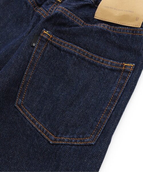 F.O.U（エフオーユー）の「ラップデニム 10分丈（その他パンツ・キッズ・ネイビー/ブルー/キナリ・100/110/120/130/140）」の14枚目の写真