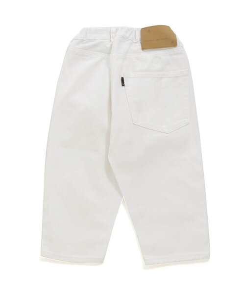 F.O.U（エフオーユー）の「ラップデニム 10分丈（その他パンツ・キッズ・ネイビー/ブルー/キナリ・100/110/120/130/140）」の4枚目の写真