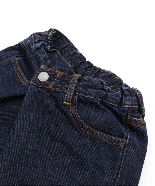 F.O.U（エフオーユー）の「ラップデニム 10分丈（その他パンツ・キッズ・ネイビー/ブルー/キナリ・100/110/120/130/140）」の7枚目の写真