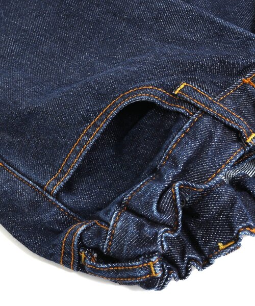 F.O.U（エフオーユー）の「ラップデニム 10分丈（その他パンツ・キッズ・ネイビー/ブルー/キナリ・100/110/120/130/140）」の11枚目の写真