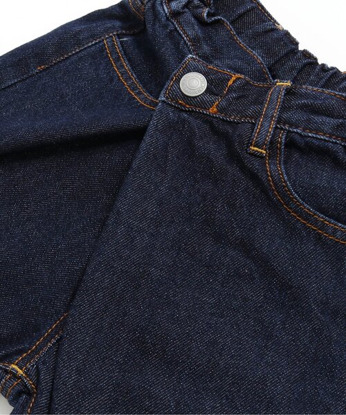 F.O.U（エフオーユー）の「ラップデニム 10分丈（その他パンツ・キッズ・ネイビー/ブルー/キナリ・100/110/120/130/140）」の8枚目の写真