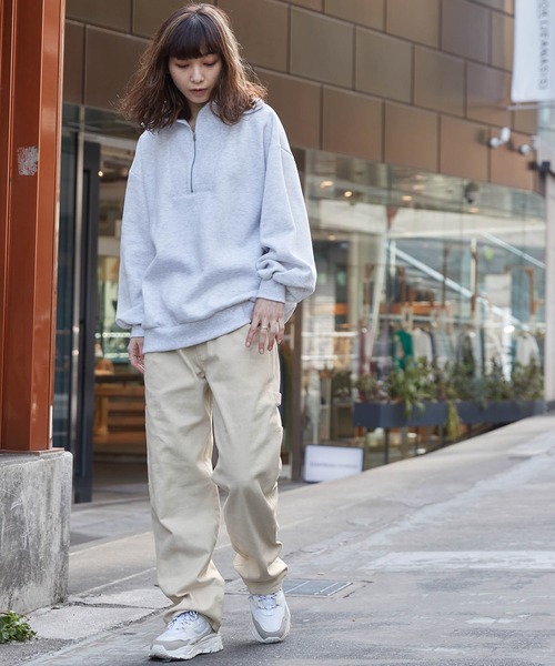 Dickies(ディッキーズ)の「Dickies/ディッキーズ カツラギペインターワークパンツ(その他パンツ・レディース・オフホワイト/カーキ/スミクロ・M/L)」の8枚目の写真