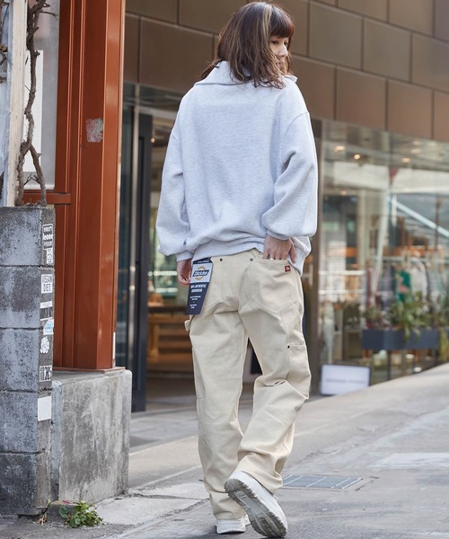 Dickies(ディッキーズ)の「Dickies/ディッキーズ カツラギペインターワークパンツ(その他パンツ・レディース・オフホワイト/カーキ/スミクロ・M/L)」の9枚目の写真