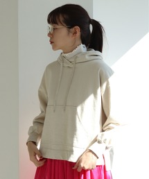yuni | ｃottonｎepミニ裏毛hoodie(パーカー)