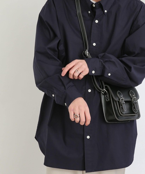 SENSE OF PLACE by URBAN RESEARCH（センスオブプレイスバイアーバンリサーチ）の「サッチェルミニショルダーバッグ（ショルダーバッグ・メンズ・ブラック/ブラック系その他/グリーン・ONE）」の16枚目の写真