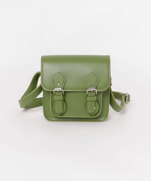 SENSE OF PLACE by URBAN RESEARCH（センスオブプレイスバイアーバンリサーチ）の「サッチェルミニショルダーバッグ（ショルダーバッグ・メンズ・ブラック/ブラック系その他/グリーン・ONE）」の13枚目の写真