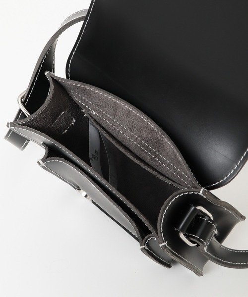 SENSE OF PLACE by URBAN RESEARCH（センスオブプレイスバイアーバンリサーチ）の「サッチェルミニショルダーバッグ（ショルダーバッグ・メンズ・ブラック/ブラック系その他/グリーン・ONE）」の8枚目の写真