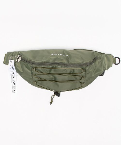 ROTHCO（ロスコ）の「【ROTHCO】CODE FANNY PACK（ボディバッグ/ウエストポーチ・メンズ・ブラック/カーキ・ONESIZE）」の16枚目の写真