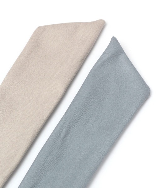 niko and...（ニコアンド）の「ワイヤーリボン＆ピンセット（ヘアピン・レディース・ライトブルー/ブラウン/アイボリー・0）」の8枚目の写真