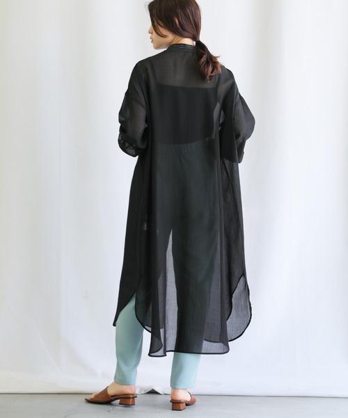 select MOCA（セレクトモカ）の「バイカラーステッチシアーガーゼ