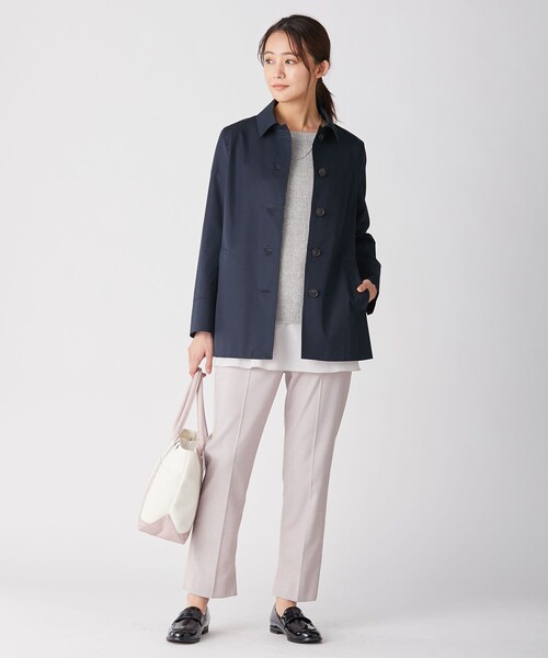 J.PRESS(ジェイプレス)の「【洗える】T/Rシャークスキン テーパード パンツ(その他パンツ・レディース・ライトグレー系/ピンク系/ダルブルー系・T13/T15/T17)」の17枚目の写真