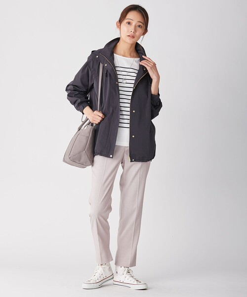 J.PRESS(ジェイプレス)の「【洗える】T/Rシャークスキン テーパード パンツ(その他パンツ・レディース・ライトグレー系/ピンク系/ダルブルー系・T13/T15/T17)」の15枚目の写真