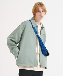 LiNoH | WOOL TWILL STITCH BLOUSON(ブルゾン)